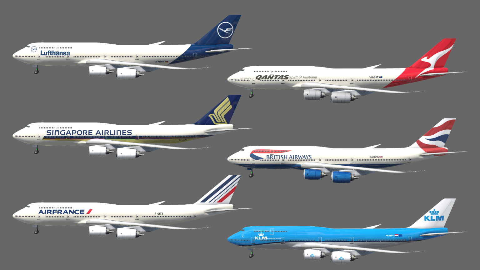 Boeing 747 Passenger pack Mod | Transport Fever 2 Mod Download