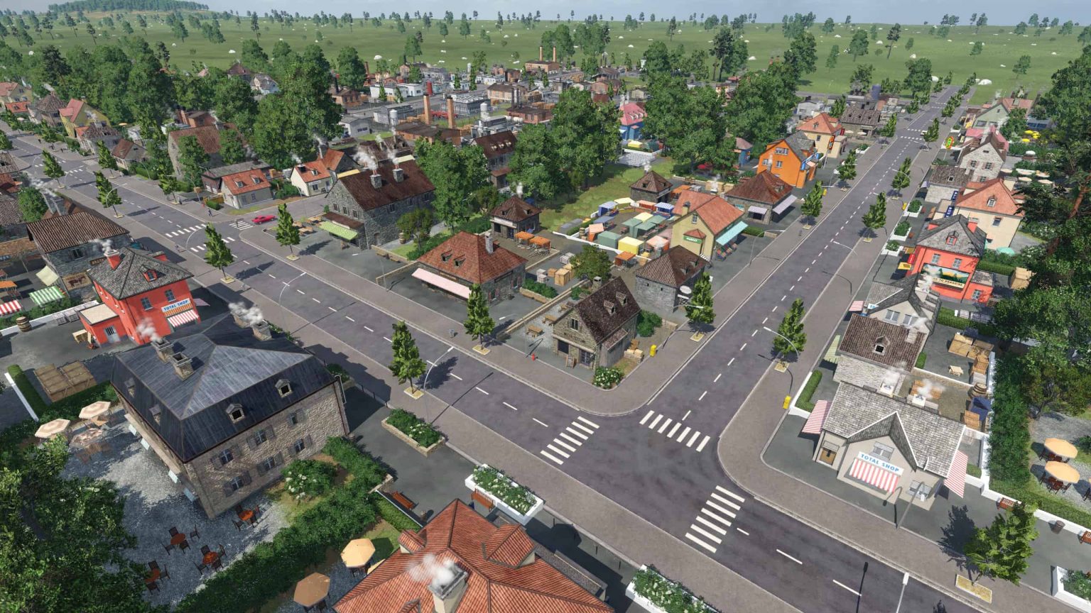 Town Building Filter (Era) / Mixed Buildings Mod | Transport Fever 2 ...