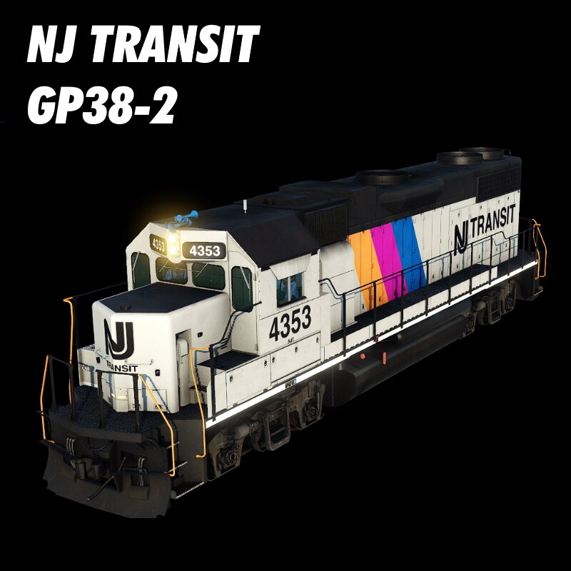 EMD GP38-2 NJ Transit | Transport Fever 2 Mod Download