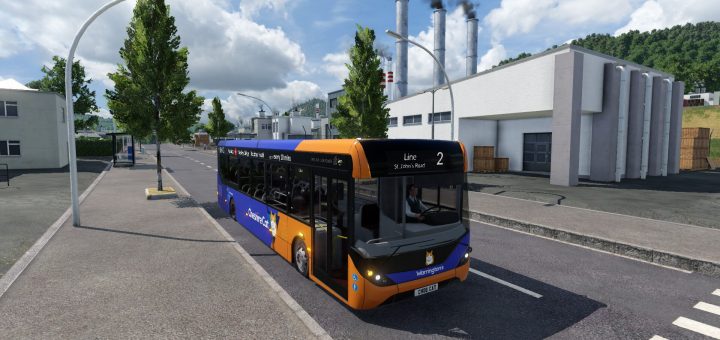 Bus Transport Fever 2 Mods | Transport Fever 2 Bus Mod