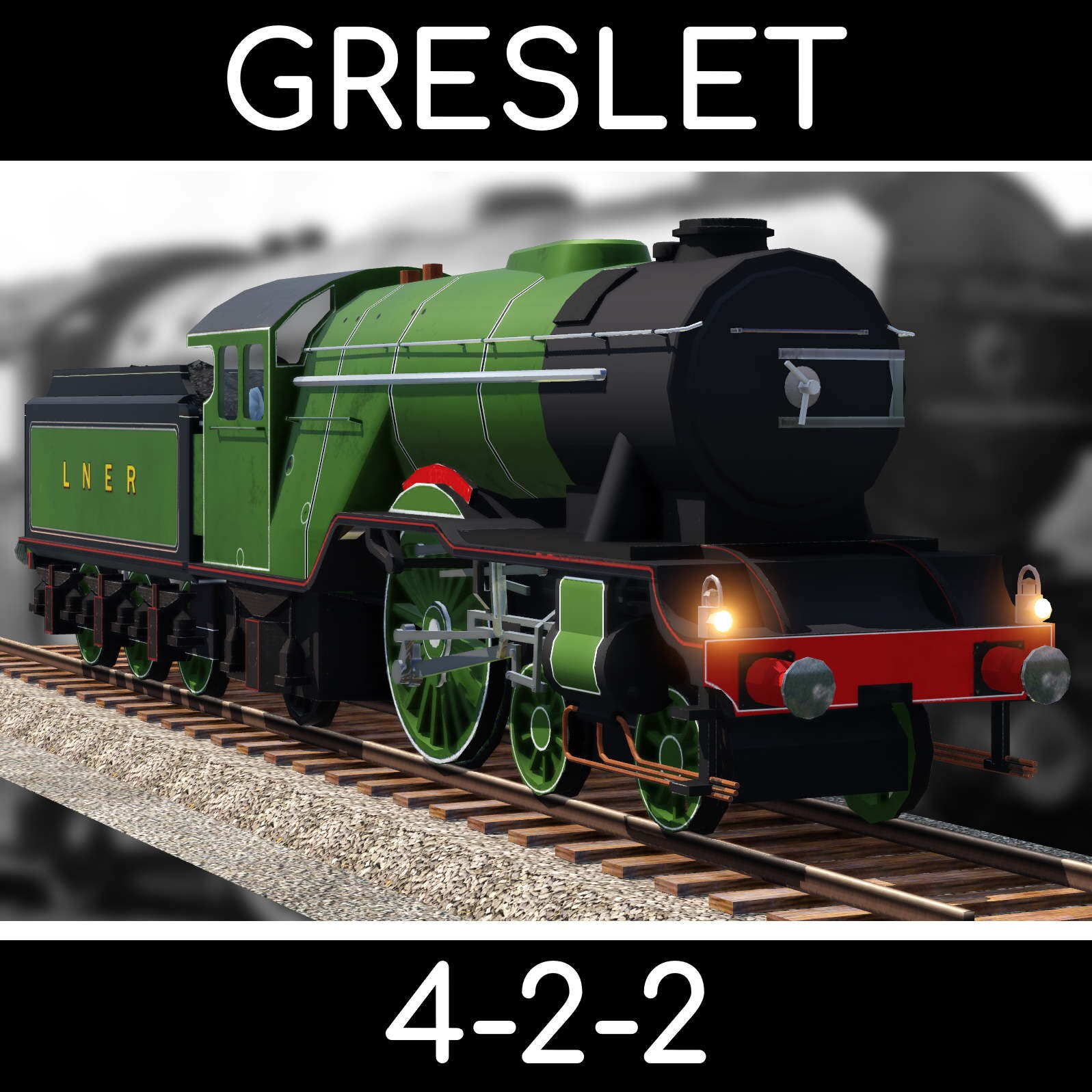 LNER ‘Greslet’ 4-2-2 | Transport Fever 2 Mod Download