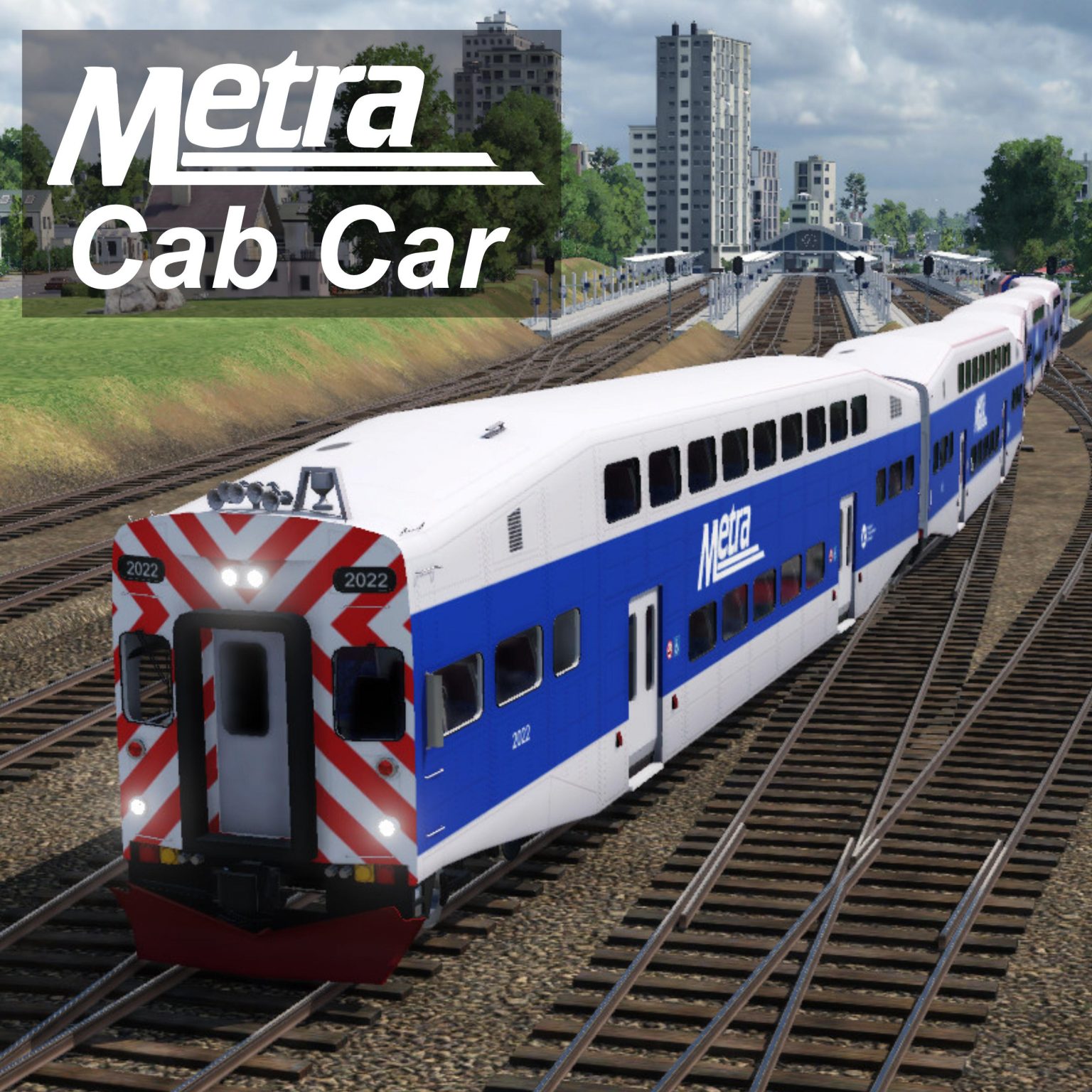 Metra Bombardier Bi-level Cab | Transport Fever 2 Mod Download