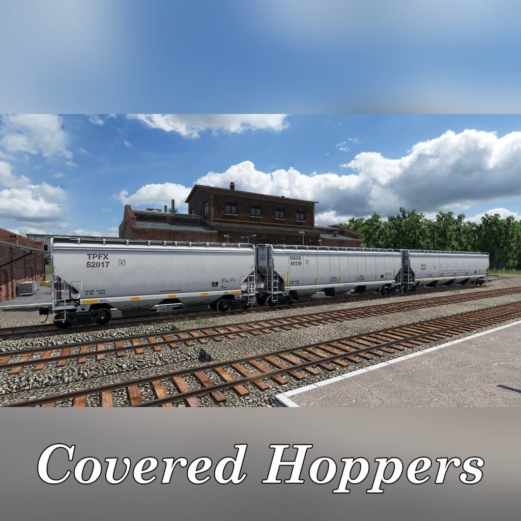 US Covered Hoppers Transport Fever 2 Mod Download