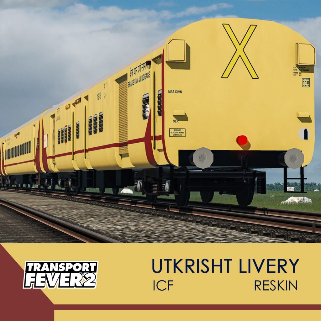 Indian Railways Utkrisht Icf Coaches Transport Fever 2 Mod Download