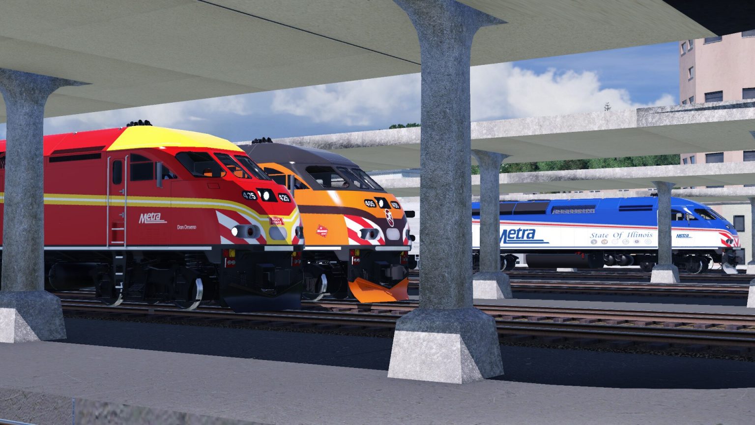 Metra MP36PH-3C Heritages | Transport Fever 2 Mod Download
